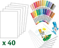 Crayola Pip-Squeaks Washable Marker Set (65Ct), Coloring Set, Art Supplies for Kids, Drawing Kit, Kids Travel Activity, Easter Basket Essentials, 4+