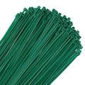 4 inch 3mm Dark Green Nylon Garden Cable Zip Ties Self Locking Cable Ties Twist Ties, Multi-Purpose Cable Tie(100 Pcs) 4 in x 0.118 in