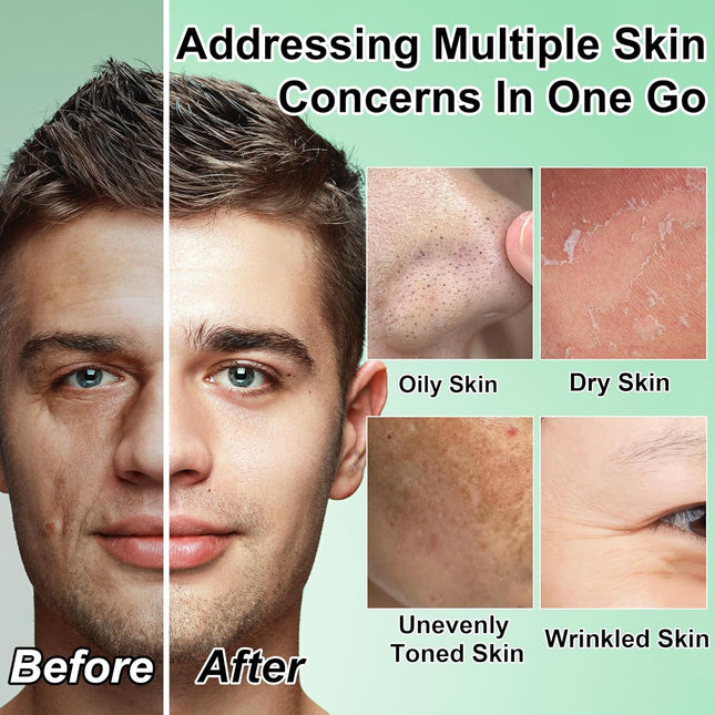 Gifts for Men,Skin Care for Men,Hydrating & Moisturizing Face Care Routine for M