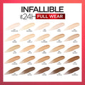L'Oreal Paris Makeup Infallible Full Wear Waterproof Matte Concealer, Full Coverage, Biscuit, 0.33 fl. oz. 370 BISCUIT 0.33 Fl Oz (Pack of 1)