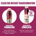 Maybelline Instant Age Rewind Eraser Treatment Makeup with SPF 18, anti Aging Concealer Infused with Goji Berry and Collagen, Creamy Ivory, 1 Count