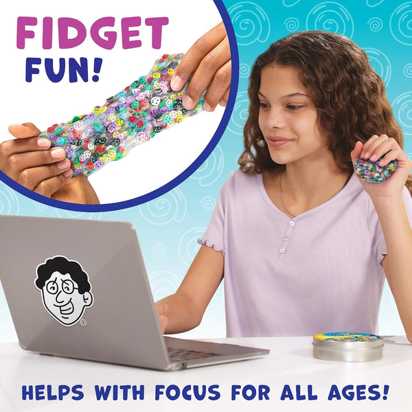 Crazy Aaron's Thinking Putty - Mixed Emotions - Multi-Color Sensory Putty for Kids and Adults in a 4" Tin - Creative and Endless Fun, Stress