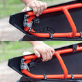 SAUTVS UTV Custom Metals Door Handles, Black Powder Coating Door Latches for Can-Am Maverick X3 X DS RS Turbo R Max 2&4 Door Models