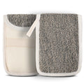 OWIIZI Bar Soap Scrubber Pouch Exfoliating Body Sponge, Bath Scrub Soap Bags for Soap Bars, Soap Saver Exfoliator Shower Pad Lather Sock for Men