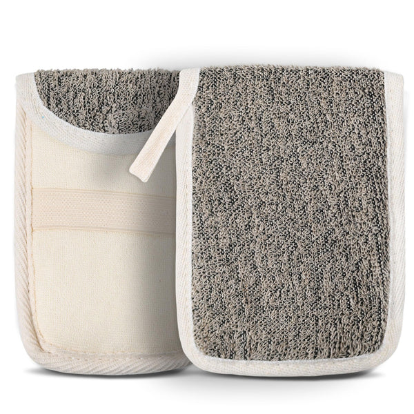 OWIIZI Bar Soap Scrubber Pouch Exfoliating Body Sponge, Bath Scrub Soap Bags for Soap Bars, Soap Saver Exfoliator Shower Pad Lather Sock for Men