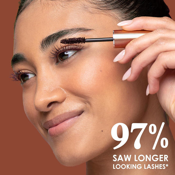 Grande Cosmetics GrandeMASCARA Conditioning Peptide Mascara – Buildable Extreme Volume & Length – Long-Lasting & Clump-Free Black – Lash &