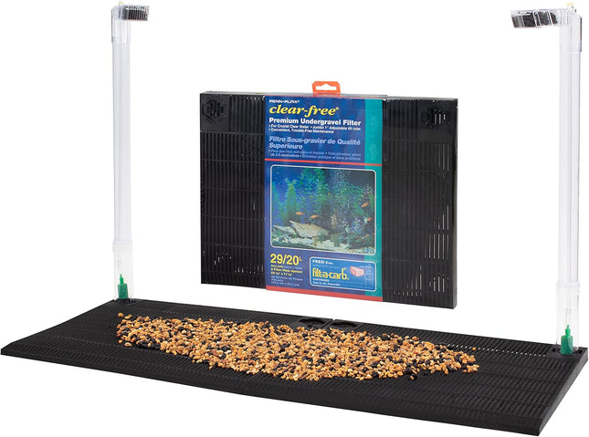 Penn-Plax Undergravel Aquarium Filter for 20 (Long) - 29 Gallon Tanks Ã¢ÂÂ Two