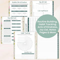 bloom daily planners HARDCOVER Planner 2025-2026 (8.5" x 11") Academic Year (July 2025 - July 2026) - Task Goal Organizer - Monthly & Weekly