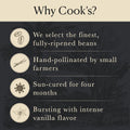 Cook’s, Vanilla Powder, World’s Finest Gourmet Fresh Premium Vanilla, 4.5 oz 4.5 Ounce (Pack of 1)