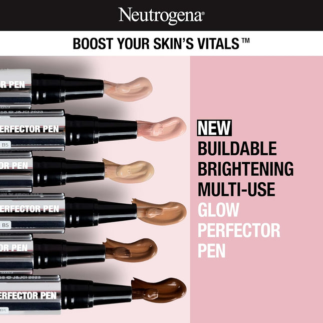 Neutrogena Healthy Skin Glow Perfector Pen, Lightweight Brightening Concealer Pe