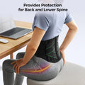 FREETOO Back Brace for Men Lower Back Pain, Breathable Back Support Belt for Women,Work with Soft Pad, Lightweight Lumbar Support for Lasting