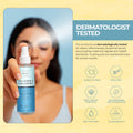 Clear Beauty Hyaluronic Acid & Collagen Face Mist - Dermatologist Tested, Moisturizes & Tones Skin, Anti-Aging, Natural Ingredients, Cruelty-Free,