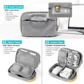 Travelkin Cord Organizer Travel, Cable Organizer For Electronic Accessories Grey Medium