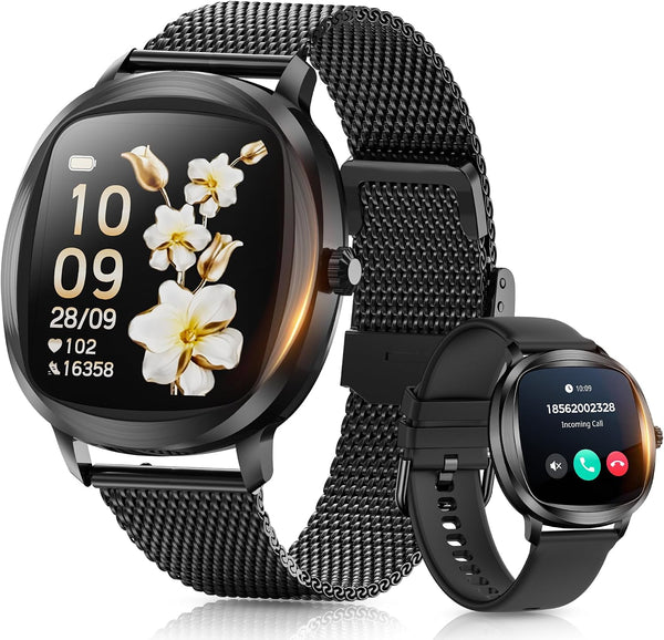 Women'S Smart Bracelet/Smart Watch, 1.72-Inch Display, IP68 Waterproof Sport Bracelet, One-Touch Bluetooth Calling, Fitness Tracker with Health