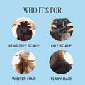 Naturel Soothe Dandruff Shampoo Bar, Shampoo Bar for Dry Scalp or Dandruff, Vegan, Zero Waste, Cruelty Free, Made in USA