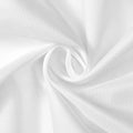 N&Y HOME Fabric Shower Curtain or Liner 36 X 72 Inches Bath Stall Size with 2 Bottom Magnets, Hotel Quality, Washable, Water Repellent, White Spa