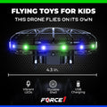 Force1 Scoot LED Hand Operated Drone for Kids or Adults - Hands Free Motion Sensor Mini Drones, Easy Indoor Flying Orb Ball Small UFO Toy for Boys