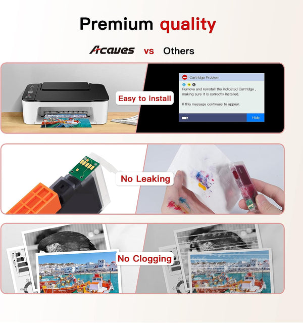 280XXL 281XXL Ink Cartridges High Page Yield (5-Pack) Compatible for Canon PGI-280XXL CLI-281XXL Ink 280 281 Ink Cartridges Work with TR8620a