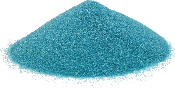 Teal Sand - Fine Sand for Zen Garden, Resin Incense Burner, Smudge Bowl, Ritual Incense, Cast Iron Cauldron, Unity Ceremony, Sensory Bin Table,