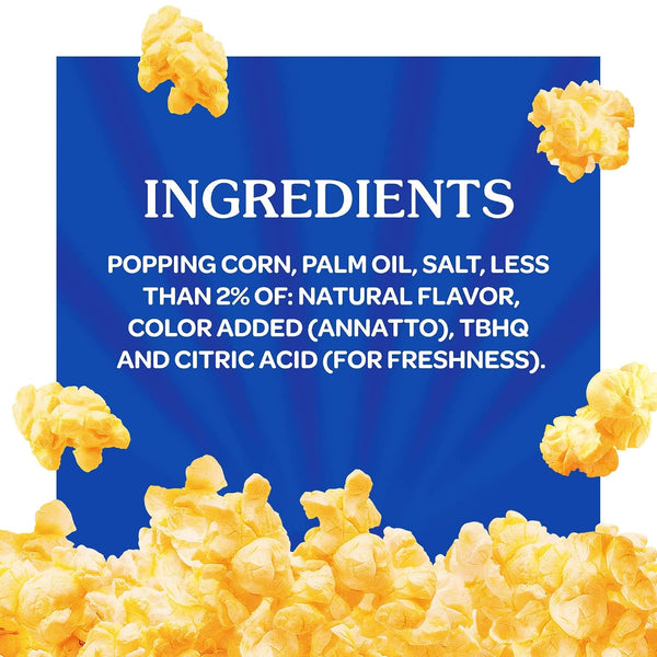 Act II Butter Lovers Microwave Popcorn, 2.75 oz., 3-Count Bags Butter 8.25 Ounce (Pack of 1)