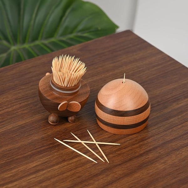 Bee Toothpick Holder Dispenser - Unique Kitchen Gadgets for Home Decor and Gifts, Cute Kitchen Accessories for Bee Lovers, Bee Decor - Perfect