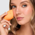 Real Techniques Miracle Complexion Sponge, Makeup Blender for Liquid and Cream Foundation, Full Coverage, Streak-Free Professional Makeup Tool,