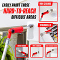 Multi-Angle Paint Brush Extender - High Ceiling Paint Edger Tool, Extension Pole Attachments