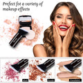 Makeup Brush Kabuki Face Brushes Retractable Travel Blush Kabuki Brush Portable Flawless for Foundation, Powder Blush, Bronzer, Buffing, Liquid,