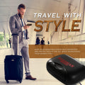 Bossman Travel Soap Container (Black) – Holder & Saver Case for Bar Soap for Men and Travel Toiletries Black Container