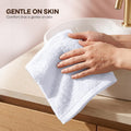 Utopia Towels 24 Pack Washcloths, 12x12 in, 100% Cotton, White White 24