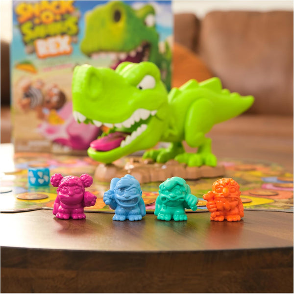 Spin Master Games Snack-O-Saurus Rex Hungry Dinosaur Kids Board Game Multi Color