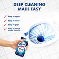 Lysol Toilet Bowl Cleaner, Max Strength Bathroom Cleaning Supplies, Toilet Bowl Cleaner Clinging Gel, Home Essential, Instant Stain Removal,