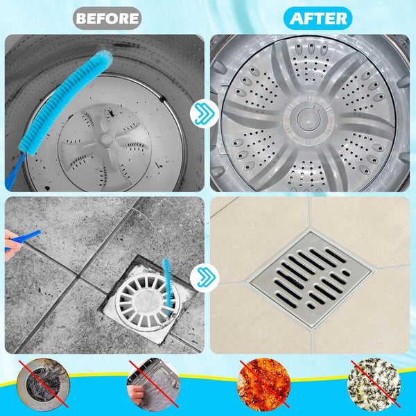 3Pack Dryer Vent Cleaner Kit, Home Improvement Essential Cleaning Tools, up to 30 Inch Long Brush Cleaning SetÃ¯Â¼ÂPet Hair Remover for