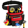 Tool Belt,Magnetic Tool Pouch,14-Pockets Tool Belts for Men,Detachable & Adjustable Tool Pouch Belt for Electrician,Carpenter,Construction,Work