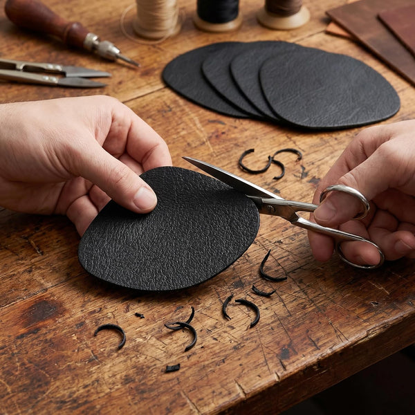 Shoe Heel Repair, 4 Pairs Inside Shoe Heel Patch Pad for Holes | Self-Adhesive, Heel Repair, Hole Repair, For Sneaker, Leather Shoes 4 Pair Black