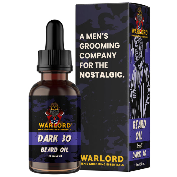 WARLORD Beard Oil & Beard Softener for Men - Beard Moisturizer & Natural Beard Oil to Reduce Itchy Skin, Tame Hair and Manage Frizz - Southern