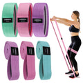 Fabric Resistance Bands for Working Out, 3 and 4 Levels Booty Bands Long Resistance Bands for Women and Men | Elastic Bands for Exercise Bands