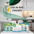 Air Wick Plug In Scented Oil Warmer | White | Essential Oils | 1 Count | Pack of 2