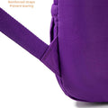 AOTIAN Mini Lightweight 11.8 Inch Backpack Durable Travel Hiking Women and Girls Small Daypack, 7 Liters Dark Violet Purple