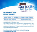 Purina DentaLife Made in USA Facilities Large Dog Dental Chews, Daily - 18 ct. Pouch 18 Count (Pack of 1)