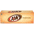 A&W Cream Soda, 12 Fl Oz Cans, 12 Pack