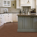 Nexus Self Adhesive 12-Inch Vinyl Floor Tiles, 20 Tiles - 12" x 12", Medium Oak Plank-Look Pattern - Peel & Stick, DIY Flooring for Kitchen,
