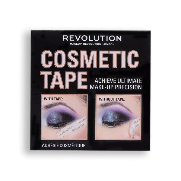Revolution Beauty London, Precise Shadow Cosmetic Tape, Easily Removable, Ultimate Precision, 1 Roll 3 inches x 0.5 inches (1 Roll)