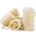 5 Inch Natural Loofah Sponge Exfoliating Body Scrubber 1 Count (Pack of 3)