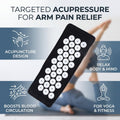 Acupuncture Arm Strap, Pain Relief Arm Belt, Yoga Arm Strap Acupressure Wrap for Arm Neck Back Pain Relief and Muscle Relaxation