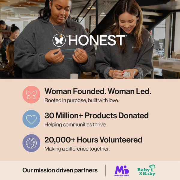 The Honest Company Hydrate + Cleanse Naturally Scented Wipes | Cleansing Multi-Tasking Wipes | 99% Water, Plant Based, Hypoallergenic | Aloe +
