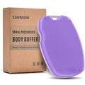 Canroom Zinc Infused Silicone Body Scrubber, Quick-Dry Bath Brush Purple