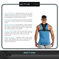 Posture Corrector for Men and Women - Shoulder Straightener Back Brace - Adjustable Straps - Scoliosis, Kyphosis, Scapula and Neck Hump Relief -