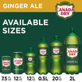 Canada Dry Ginger Ale Soda, 12 fl oz cans, 12 pack Ginger 12 Fl Oz (Pack of 12)
