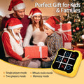 4-in-1 Tic Tac Toe Toys for Kid: Age 6-12 Kids Portable Sensory Puzzle Game | Electronic Toy for 6-12 Years Boys Girls - Development